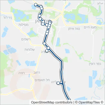 17 Bus Line Map