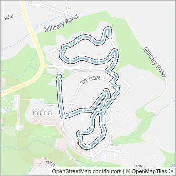 4 Bus Line Map