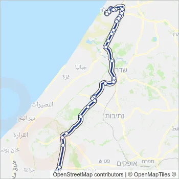 36 Bus Line Map