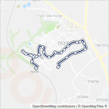 4 Bus Line Map