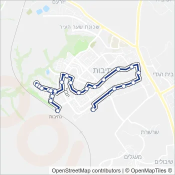4 Bus Line Map
