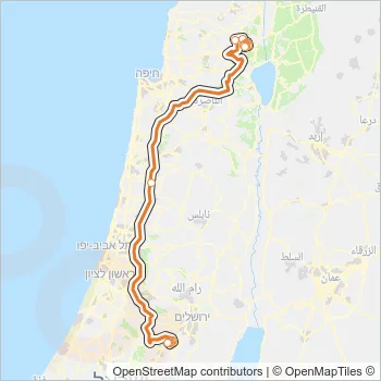 967 Bus Line Map