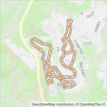 6 Bus Line Map