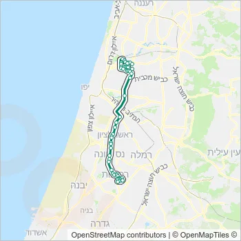 318 Bus Line Map