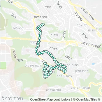 82 Bus Line Map