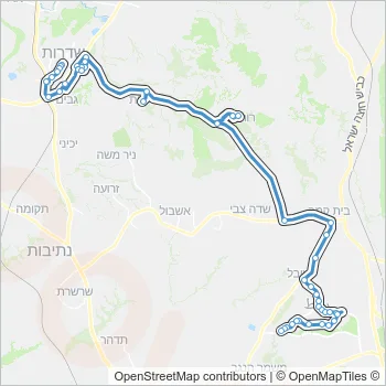 463 Bus Line Map