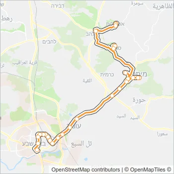 26 Bus Line Map