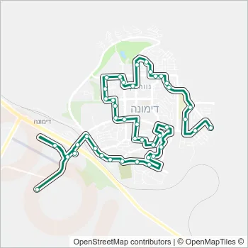 5א Bus Line Map