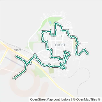 5א Bus Line Map