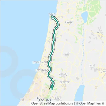 978 Bus Line Map