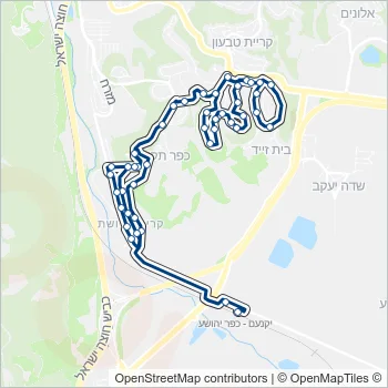13 Bus Line Map
