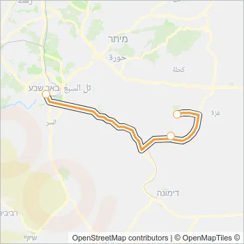 59 Bus Line Map