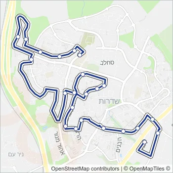 11 Bus Line Map