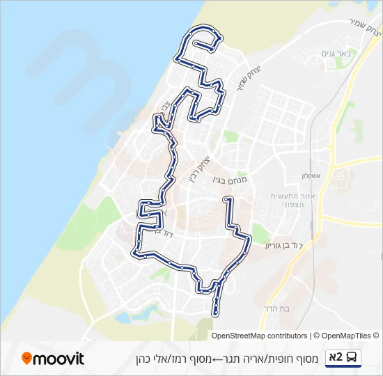 2A Bus Line Map