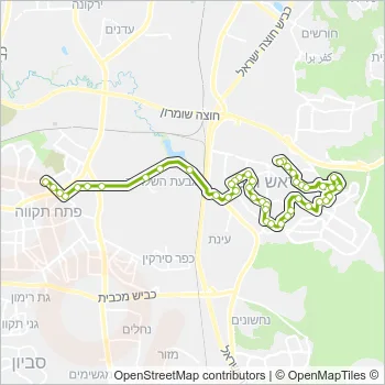 17 Bus Line Map