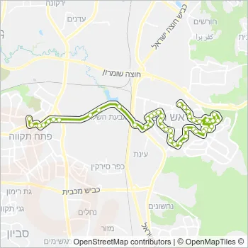 17 Bus Line Map