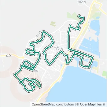 6 Bus Line Map