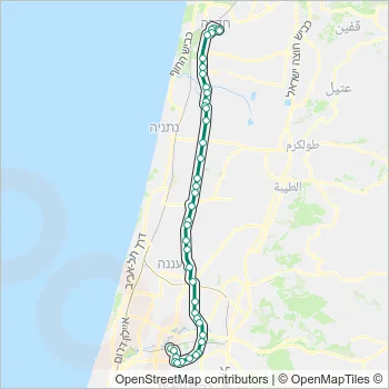 921 Bus Line Map