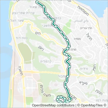 93 Bus Line Map