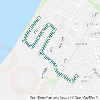 93 Bus Line Map