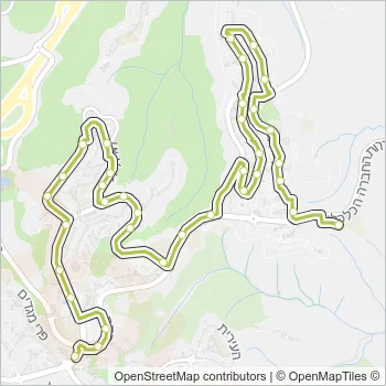 90 Bus Line Map