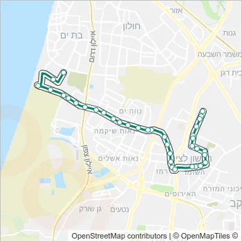3 Bus Line Map