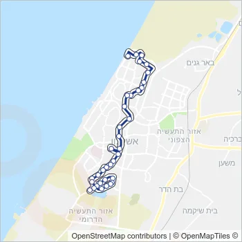 8 Bus Line Map