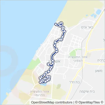 8 Bus Line Map