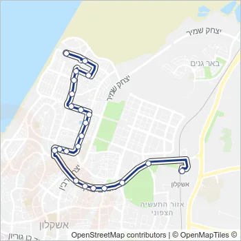 12 Bus Line Map