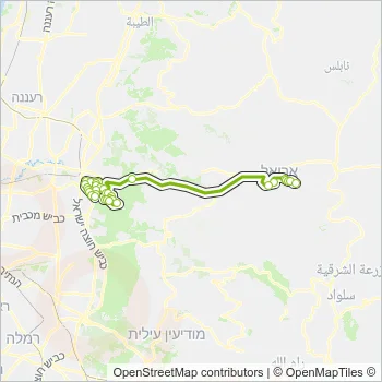 255 Bus Line Map