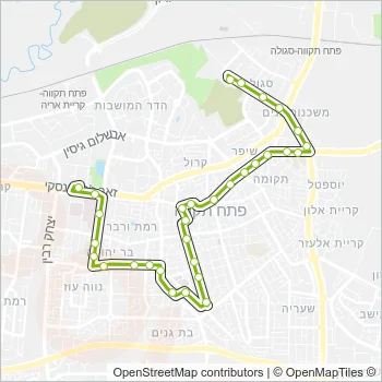 62 Bus Line Map