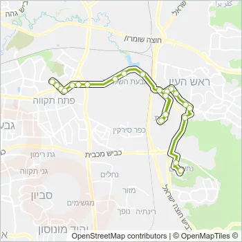 89 Bus Line Map