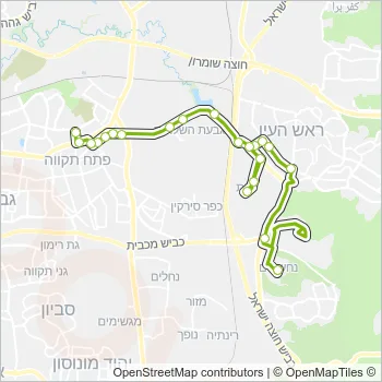 89 Bus Line Map