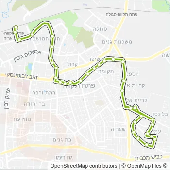 97 Bus Line Map
