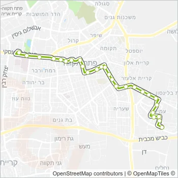 99 Bus Line Map