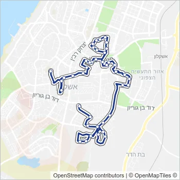 84 Bus Line Map