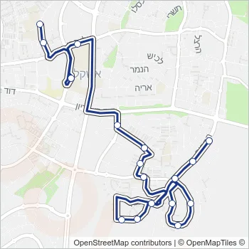 91 Bus Line Map