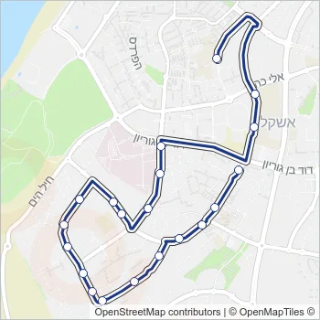 99 Bus Line Map