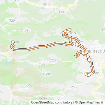 49 Bus Line Map