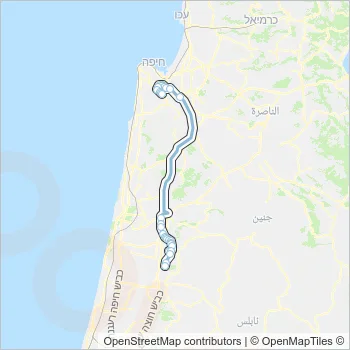 796 Bus Line Map