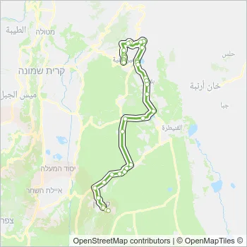 97 Bus Line Map