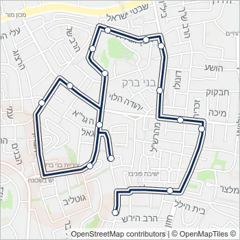 905 Bus Line Map