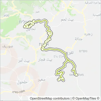 411 Bus Line Map