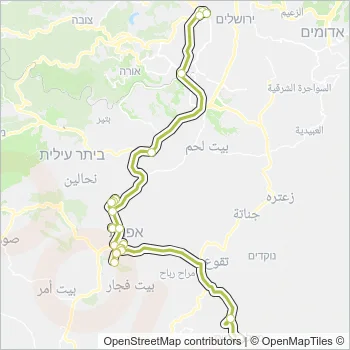 365 Bus Line Map
