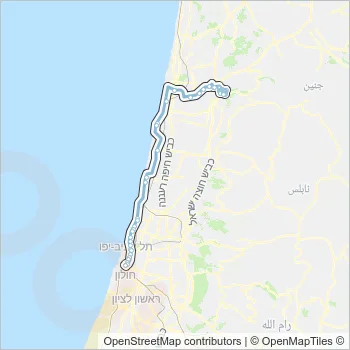 632 Bus Line Map