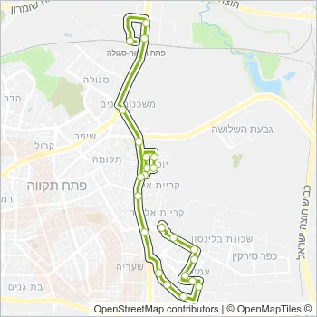 63 Bus Line Map