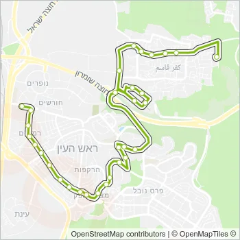 13 Bus Line Map