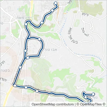882 Bus Line Map