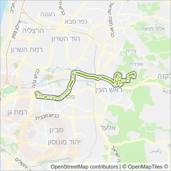 5א Bus Line Map