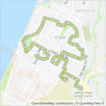 4 Bus Line Map